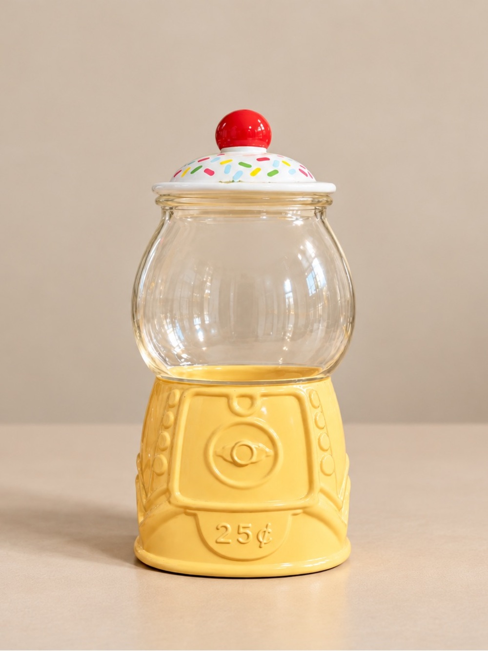 Target Bulleye’s Glass Ice Cream Candy Jar Gumball Machine